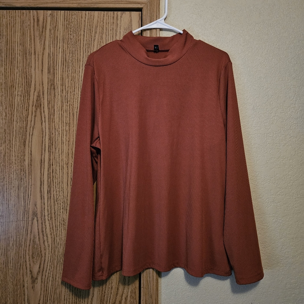 Mock Neck Long Sleeve